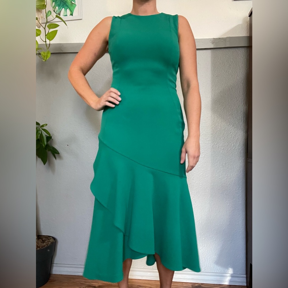 Calvin Klein green dress